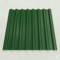 Профнастил НС35R Grand Line 0.5 Drap RAL 6020 хромовая зелень