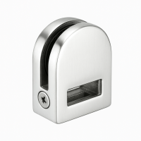 Стеклодержатель для трубы 38,1 KM603 полукруглый (штамп.) зеркало