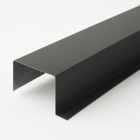 Планка торцевая 0,45x100x125 цвет под заказ