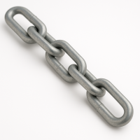Цепь длиннозвенная DIN 763 10мм оцинк. 10м КНР