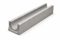 Бетонный водоотводный лоток DN100 H165 класс Е600