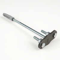 Крепление молниеприемника к стене 100 мм