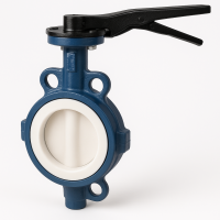 Затвор Tecofi Tecflon VP4449R-02PTFE Ду-100 Ру-16