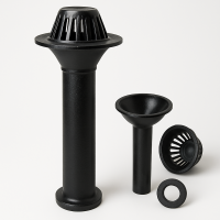 Воронка водосточная ВУ 100 дл. 600 мм