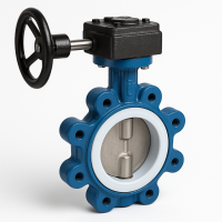 Затвор Tecofi Tecflon VP4649-02PTFE Ду-100 Ру-16