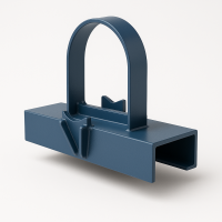 Опора неподвижная хомутовая Dн 57-377 мм Т12.00.00.000