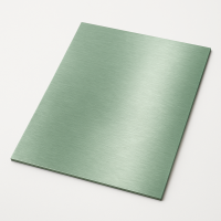 Лист нержавеющий зеленый шлифованный 1 мм