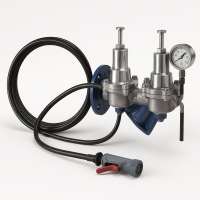 Клапан защиты от гидроудара РКМ-16 Ду50-Ру16