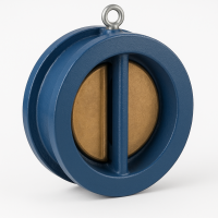 Клапан обратный двухстворчатый CB3442 Ду-100 Ру-16