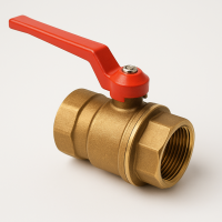 Кран шаровый муфтовый проходной 11б27п1 Ду-15 Ру-16