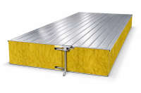 Сэндвич-панель трёхслойная стеновая с видимым креплением минеральная вата Полиэстер 150 мм