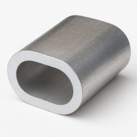 Зажим для стальных канатов алюминиевый DIN 3093 16 мм 180 штук