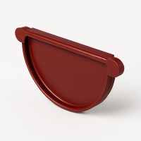 Заглушка желоба полукруглая Аквасистем 90/125