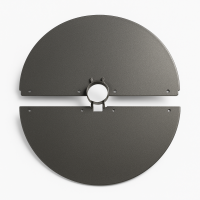 Тепловой экран круглый Ф300-ф29 Разборный, Крепление усики