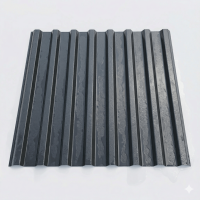 Профнастил НС35R 0.45 Drap RAL 7024 мокрый асфальт