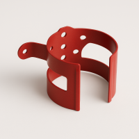 Кронштейн трубы на дерево