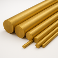 Круг латунный полутвердый ПТ 10 мм 3 м Л63