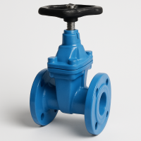 Задвижка с вулканизированным клином Ду-100 Ру-10/16/25