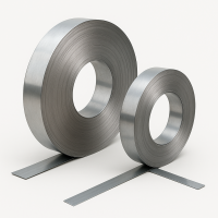 Лента оцинкованная штрипс 0.3х20 М холоднокатанная упаковочная