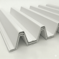 Профнастил НС20 RAL 9003 сигнальный белый 0.45 мм