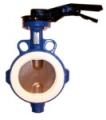 Дисковый поворотный затвор с покрытием PTFE Tecflon Дисковый поворотный затвор с покрытием PTFE Tecflon
