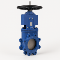 Задвижка шиберная AVK серия 702/20 Ду-100 Ру-10