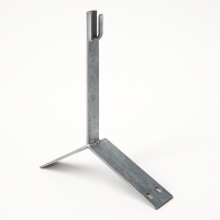 Держатель проводника круглого 8-10 мм на конек 150 мм оцинкованный