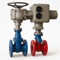 Задвижка клиновая ABRA A4010BS200EAGZ3x380 Ду-200 Ру-10