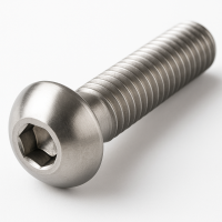 Винт ISO 7380-1 М8х30 с полукруглой головкой внутренний шестигранник нержавеющая сталь A2-70 AISI 304 упаковка 100 шт.
