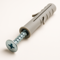 Дюбель-гвоздь с потайным бортиком 6x40 200 штук МС