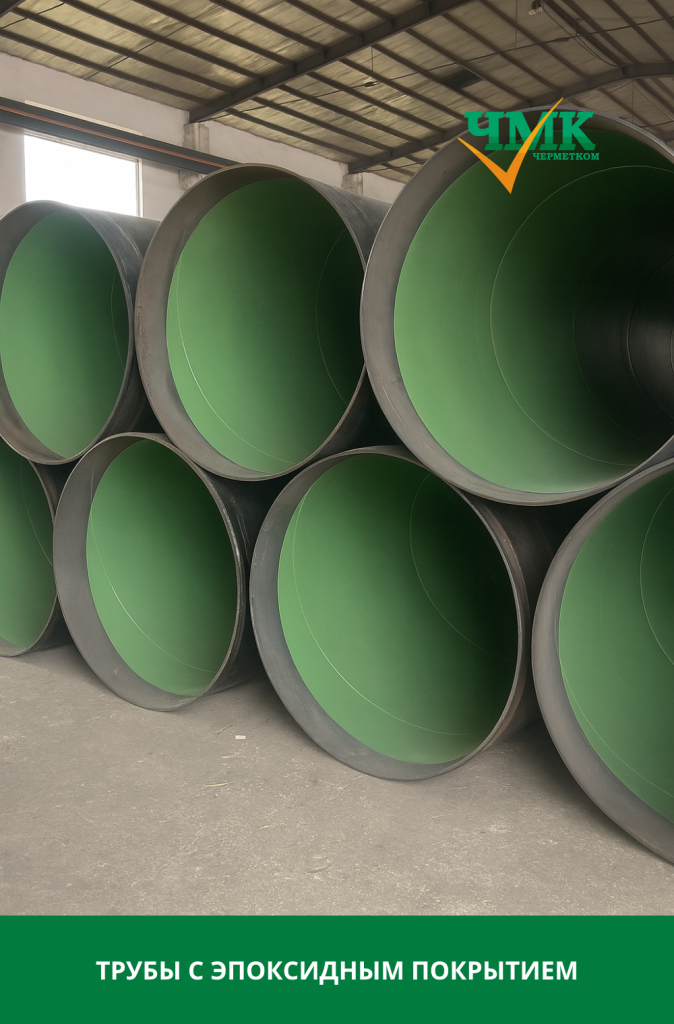 Эпоксидное покрытие труб — Черметком