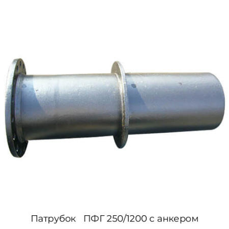 Патрубок   ПФГ 250/1200 с анкером