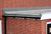 Отведение воды с плоской крыши | ЧМК