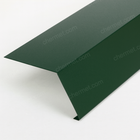 Планка карнизная 0,45х100х65х2000 RAL6005 зеленый-мох