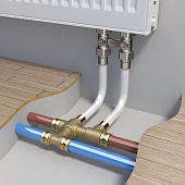 Прокладка трубопровода для систем отопления дома