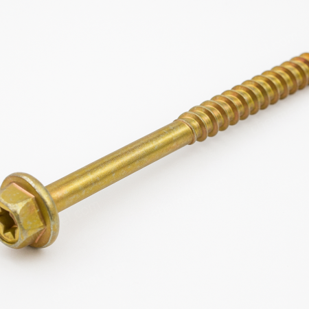 Саморез конструкционный по дереву с шестигранной головкой п/ш Т40 8х140 15кг