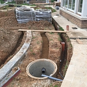 Строительство ливневой канализации для загородного дома