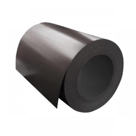 Рулон оцинкованный с полимерным покрытием (окрашенный) 0.5x1250 RAL 8019 Zn140 2кл.