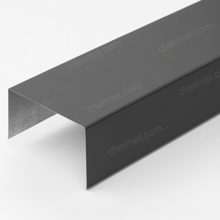 Планка торцевая 0,45x100x125 цвет под заказ Планка торцевая 0,45x100x125 цвет под заказ