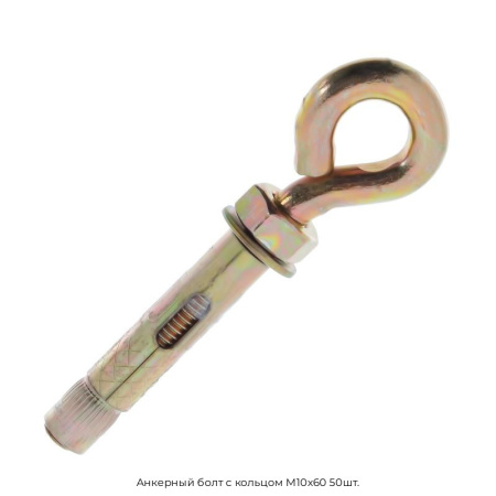 Анкерный болт с кольцом М10x60 50шт.