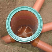 Поворотный колодец - обязательный узел наружной канализации