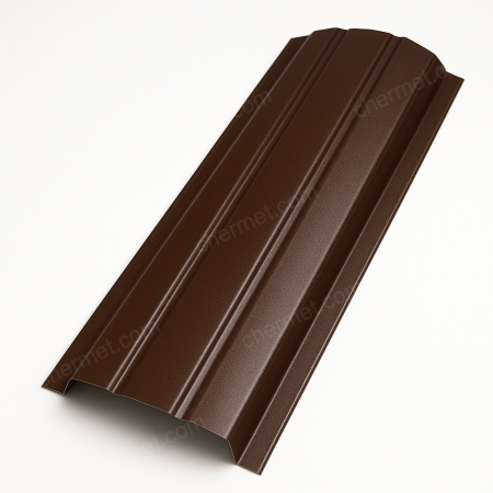 Планка заборная 0,45x20x22x17x2000 RAL8017 шоколадно-коричневый Планка заборная 0,45x20x22x17x2000 RAL8017 шоколадно-коричневый