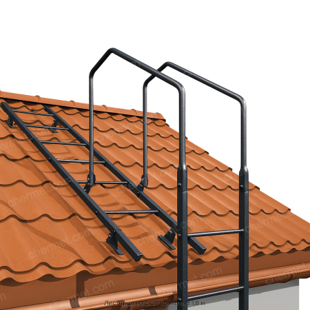 Лестница на скат комплект 1,8 м