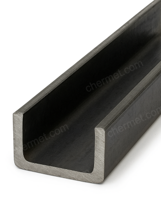 Швеллер гнутый низколегир 80х50х4, длина 12 м