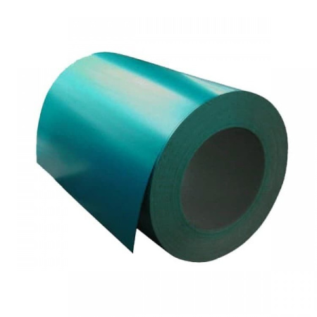 Рулон оцинкованный с полимерным покрытием (окрашенный) 0.5x1250 RAL 5021 Zn140 2кл.