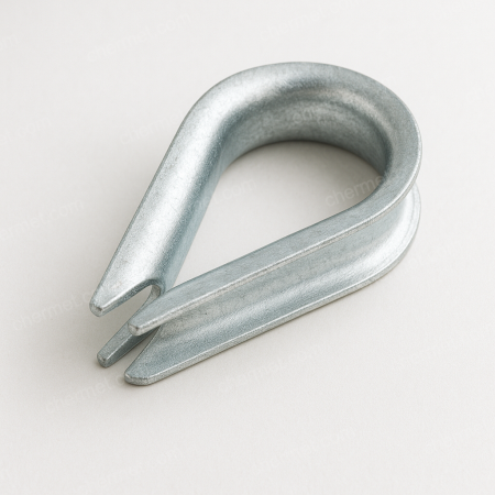 Коуш для стальных канатов DIN 6899 оцинк. 12мм (50шт.) Коуш для стальных канатов DIN 6899 оцинк. 12мм (50шт.)