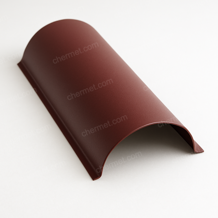 Конек полукруглый R110x2000 цвет под заказ Конек полукруглый R110x2000 цвет под заказ