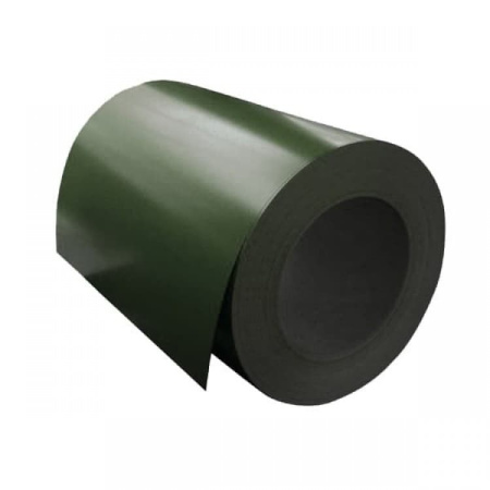 Рулон оцинкованный с полимерным покрытием (окрашенный) 0.5x1250 RAL 6020 Zn140 2кл.