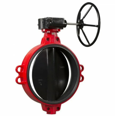 Дисковый поворотный затвор ЗПВС-FL-3-150-MN-E DN150 PN16 м/ф с двумя концев. выключателями E5401