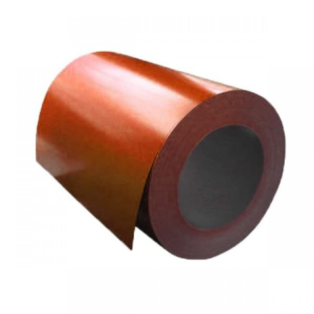Рулон оцинкованный с полимерным покрытием (окрашенный) 0.4x1250 RAL 2001 Zn140 2кл.